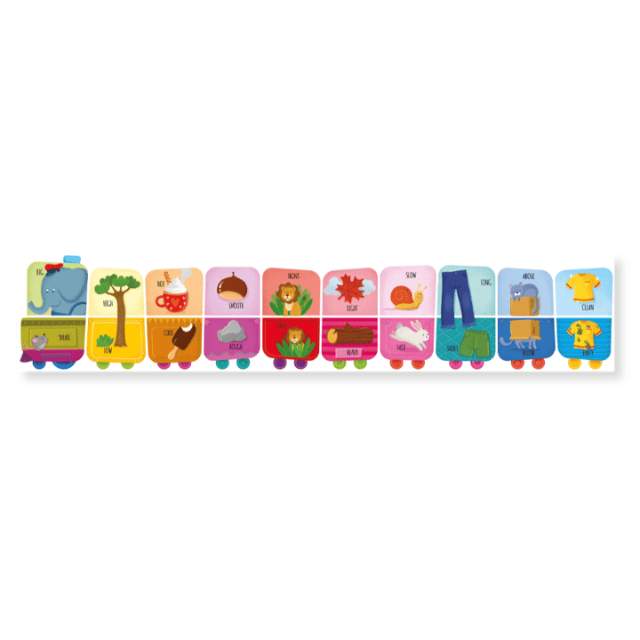 Sassi My First Opposites STEAM Puzzle & Book Set, 1 metre