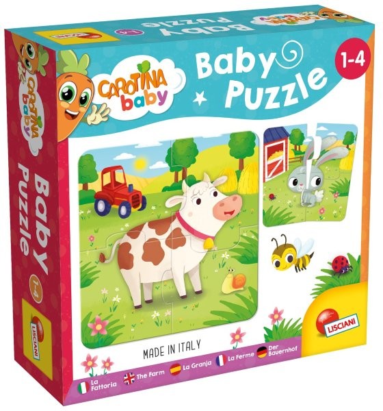 Lisciani Carotina Baby -  Puzzle Farm