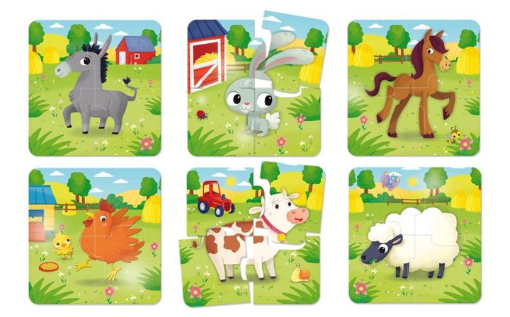 Lisciani Carotina Baby -  Puzzle Farm