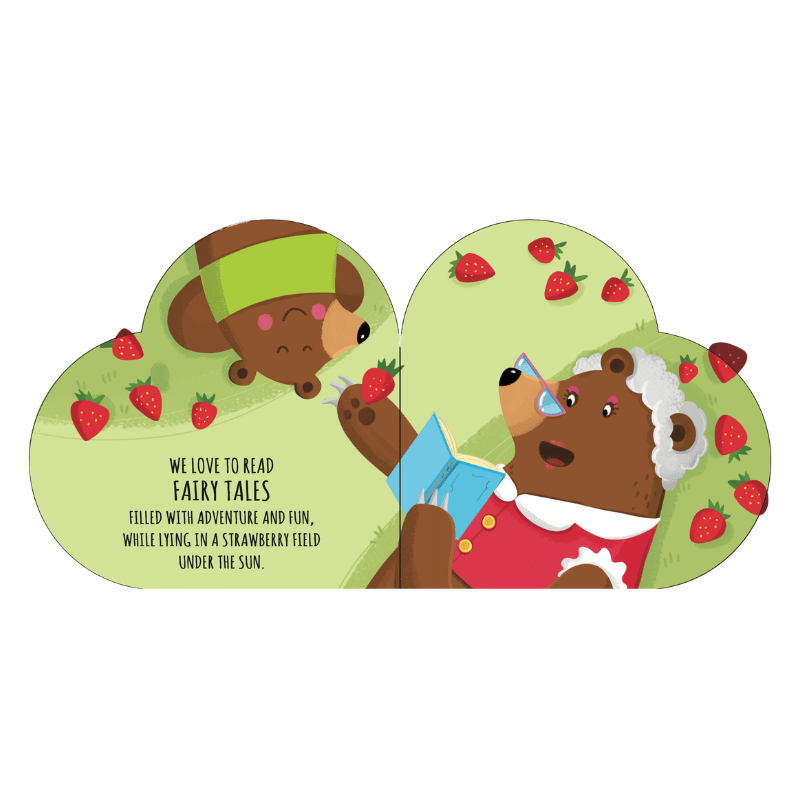 Sassi Shaped Board Book -  With Love Grandma