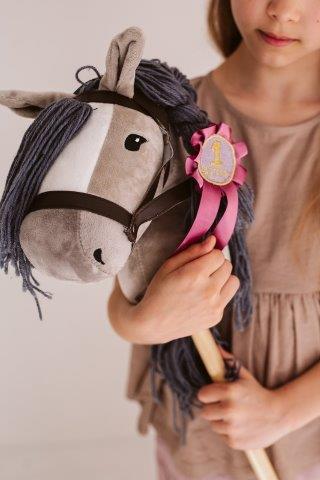 by Astrup Hobby Horse, Grey, 68 cm