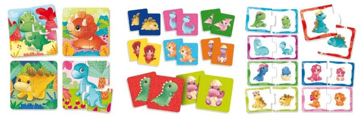 Lisciani Carotina Baby -  Dinoland 3 in 1