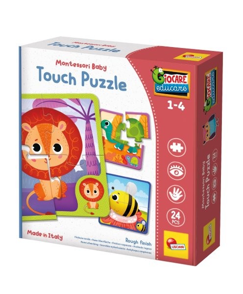 Lisciani Montessori Baby  - Touch Puzzle