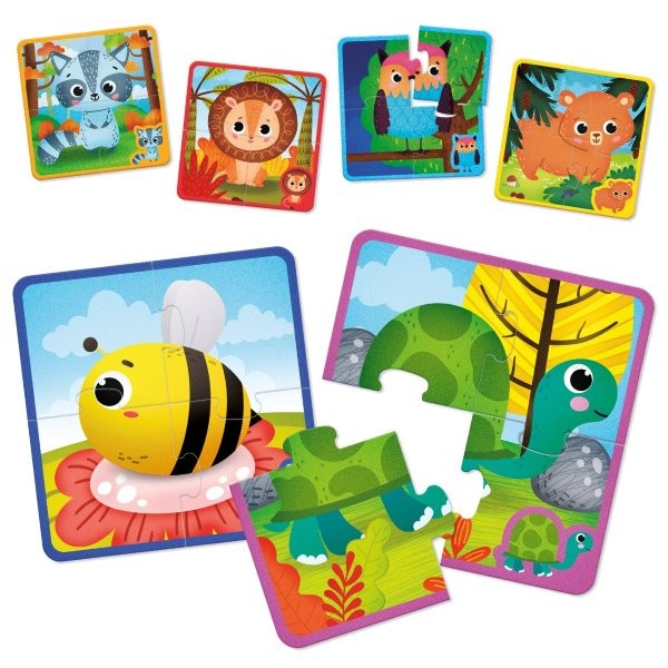 Lisciani Montessori Baby  - Touch Puzzle