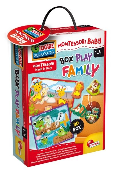 Lisciani Montessori Baby Box - Play Family
