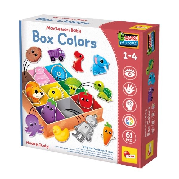 Lisciani Montessori Baby - Box Colours