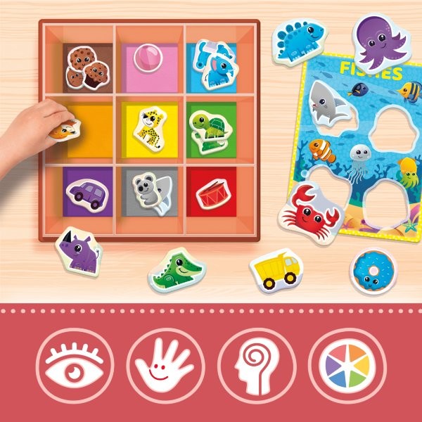Lisciani Montessori Baby - Box Colours