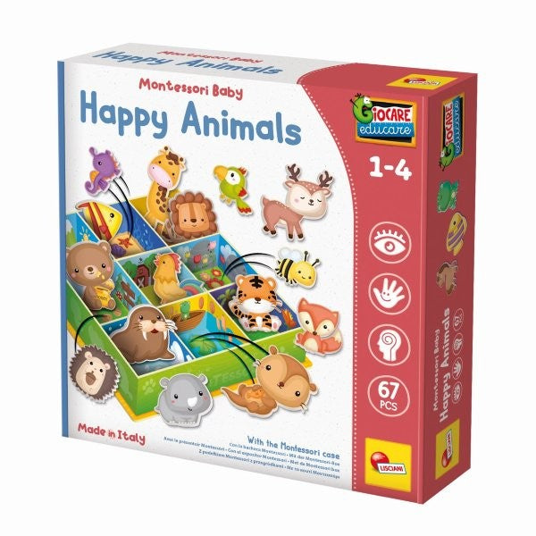Lisciani Montessori Baby - Happy Animals
