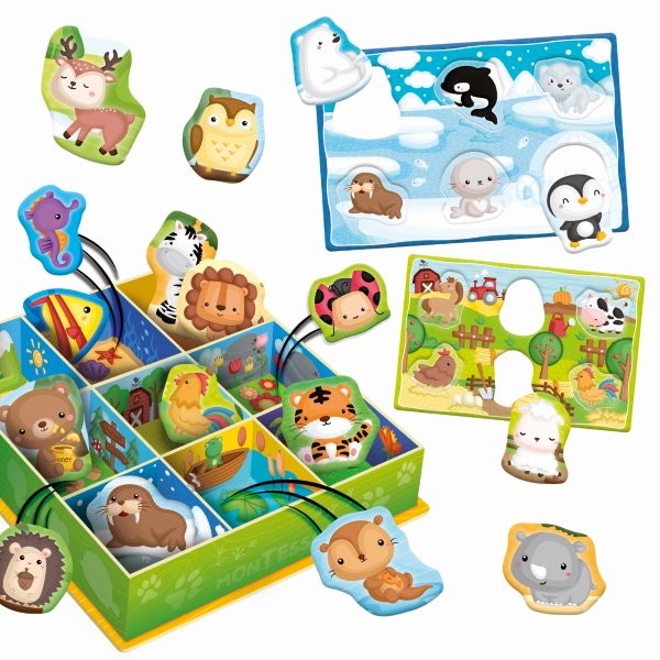 Lisciani Montessori Baby - Happy Animals