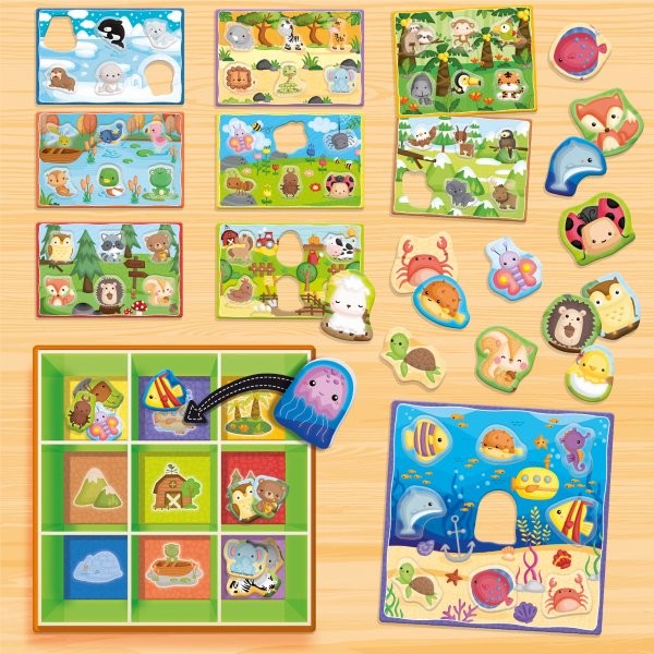 Lisciani Montessori Baby - Happy Animals