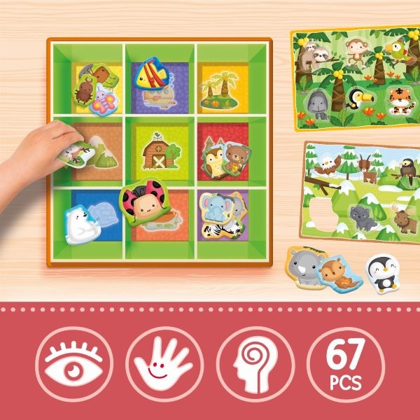 Lisciani Montessori Baby - Happy Animals