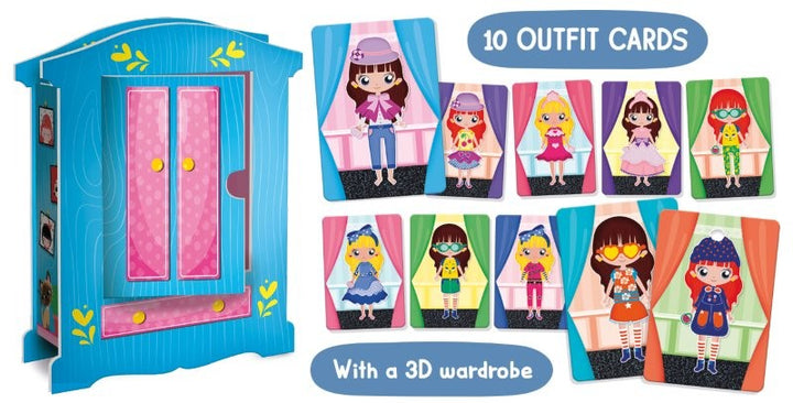 Lisciani Montessori Baby -  Wood Magnetic, Fashion Doll
