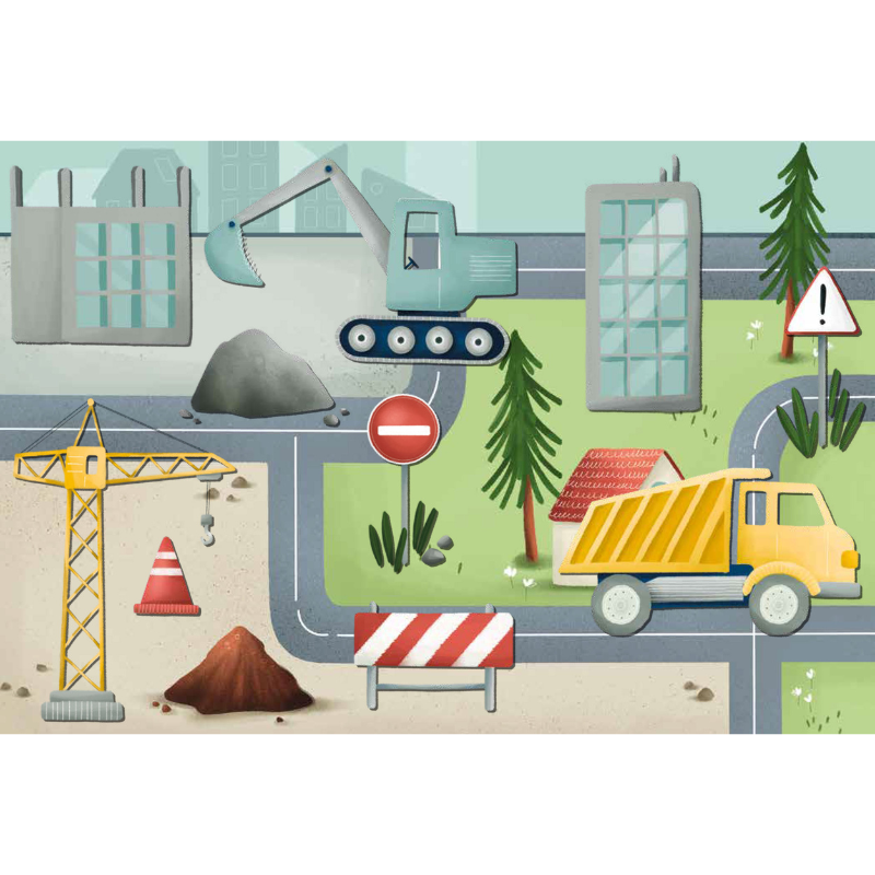 Sassi Magnetic Box Set - Vehicles