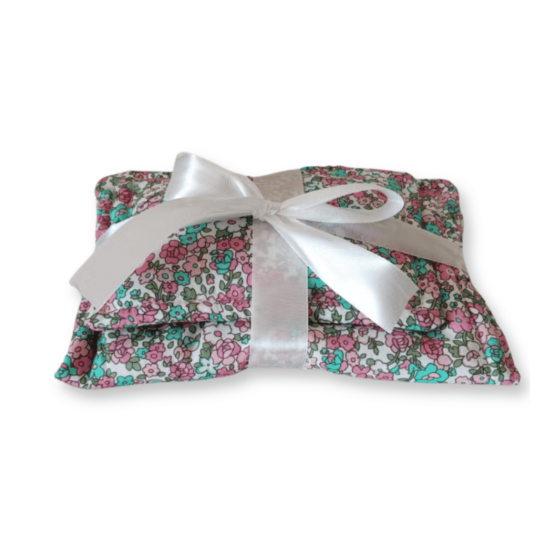 Lola & Bear Doll Bedding Set, Pink Floral