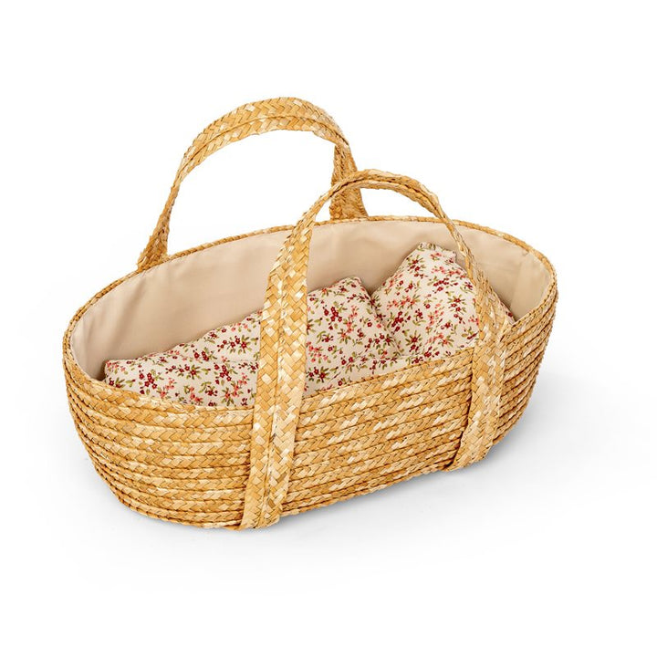 by Astrup Doll Weaved Moses Basket, 38 cm