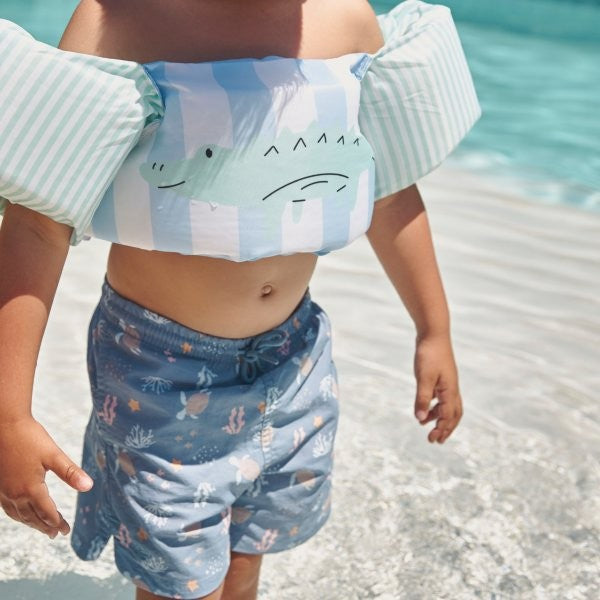 Swim Essentials Puddle Jumper Swim Vest - Animal Bands Crocodile, 2-6 yrs