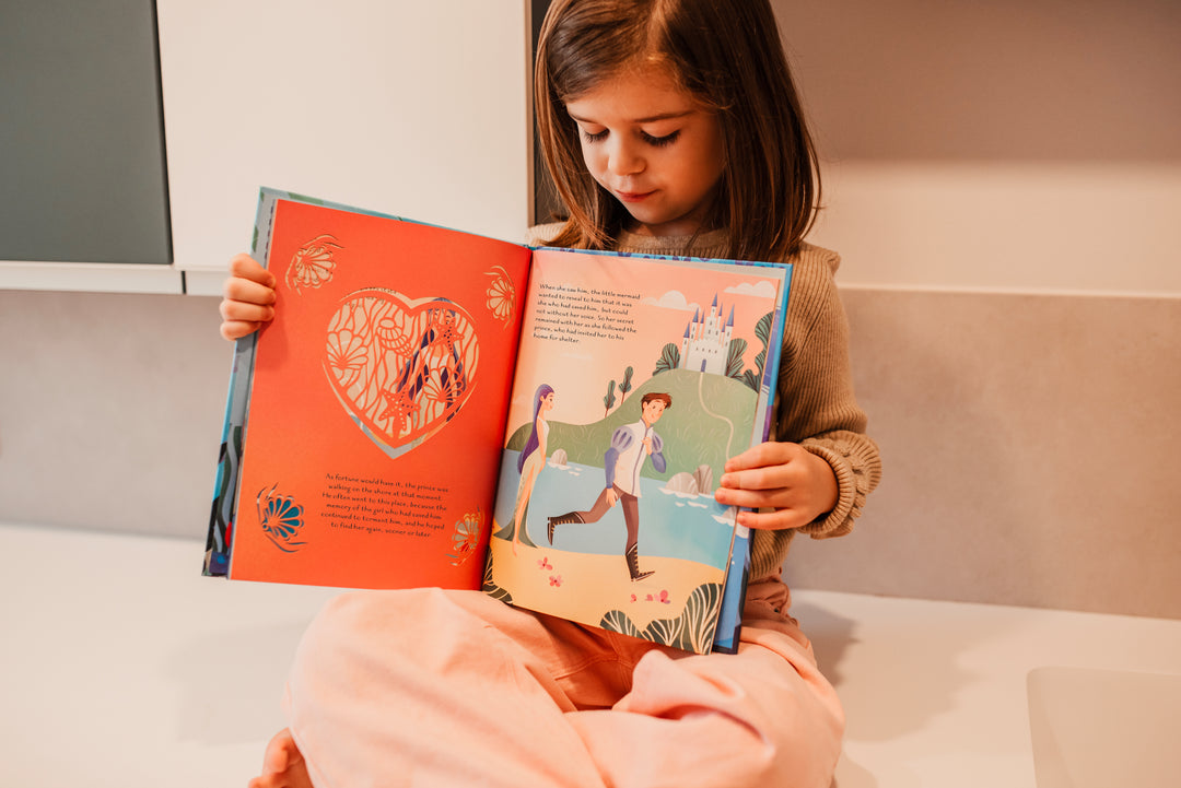 Sassi - Die-Cut, Fairy Tale Book - The Little Mermaid
