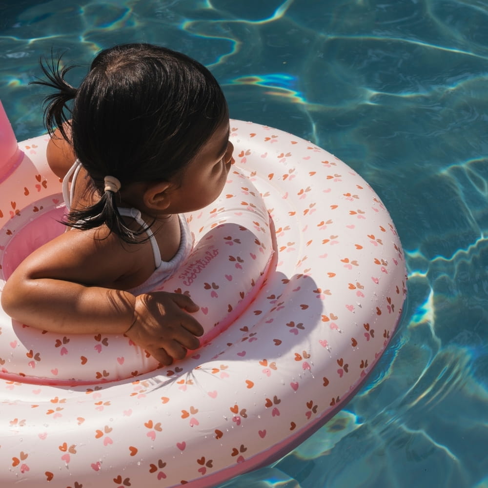 Swim Essentials Inflatable Baby Float - Cozy Heart, 0-1 yrs