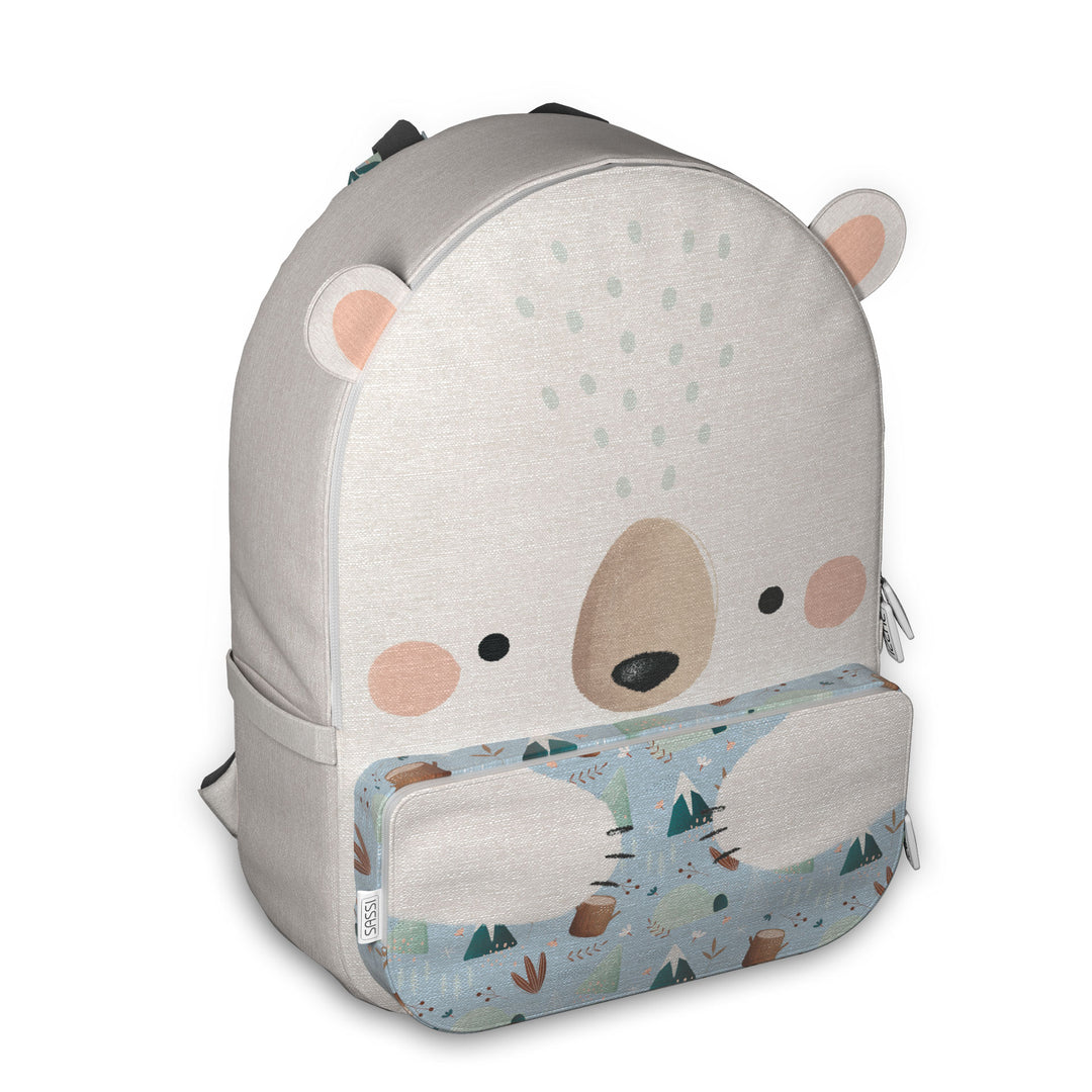 Sassi  A4 Junior Recycled Backpack - Munchy the Bear