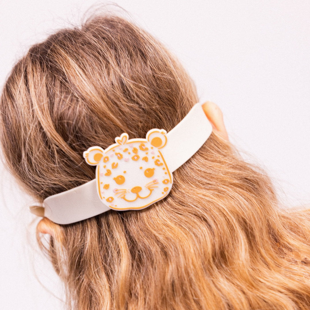 Swim Essentials Goggles - Beige Leopard