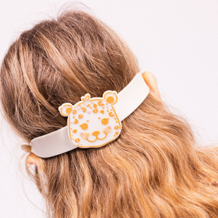 Swim Essentials Goggles - Beige Leopard