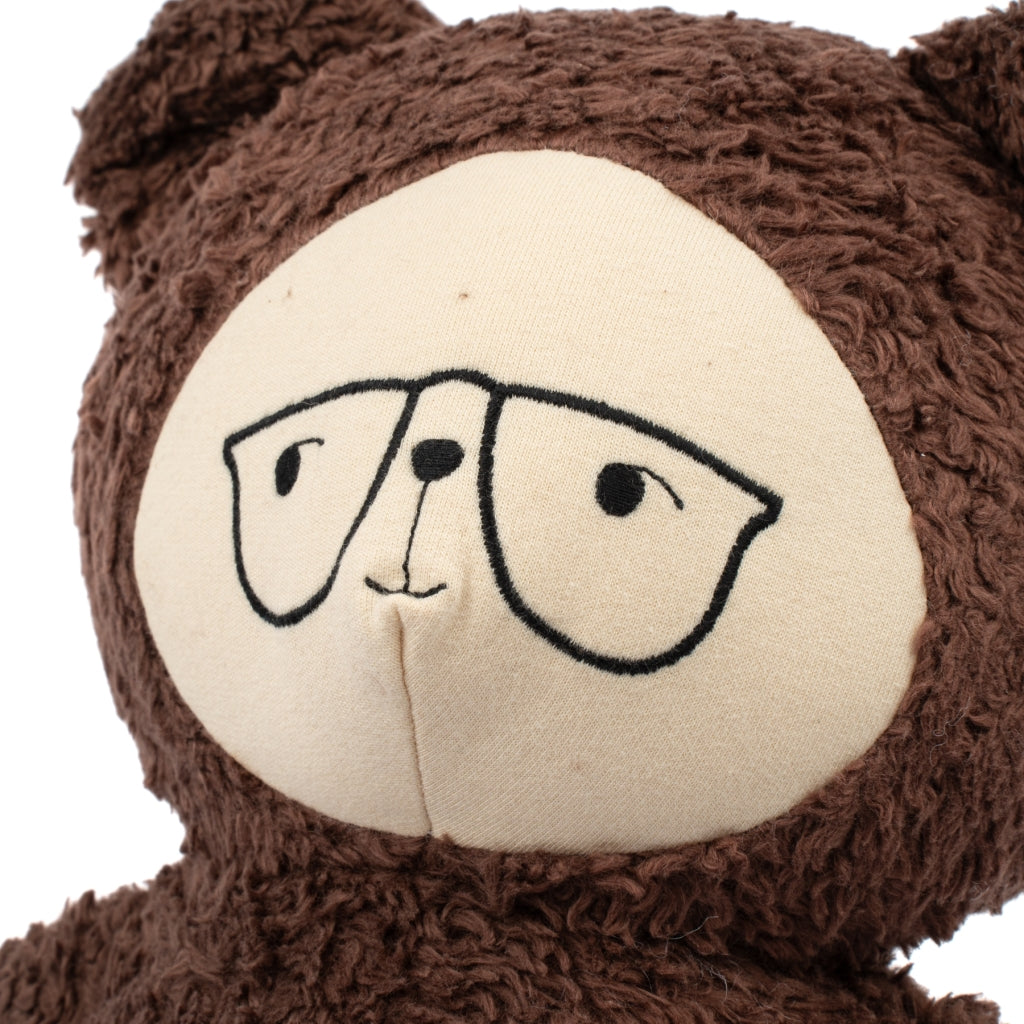 Fabelab - Weighted Big Buddy - Uncle Theo - Chocolate, 54 cm