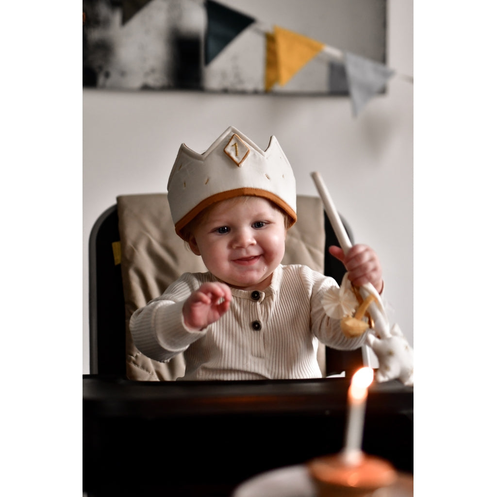 Fabelab Birthday Crown with Numbers 1-10, Natural