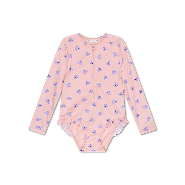 Swim Essentials UV Long Sleeved Swimsuit Rashguard, Blackberry