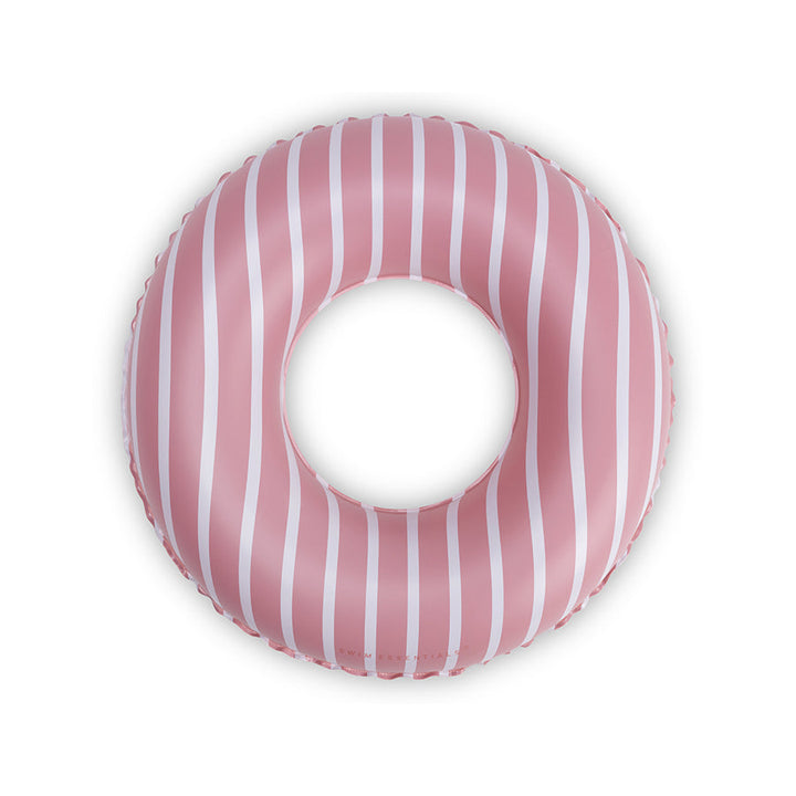 Swim Essentials Inflatable Swim Ring - Boldlines Red, 55 cm