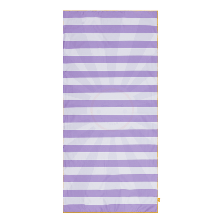 Swim Essentials Luxe Recycled Microfiber Beach Towel, Happy Sunshine