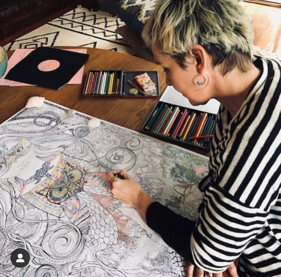 ColourAway Colouring In Poster Kit - Magician's Daughter