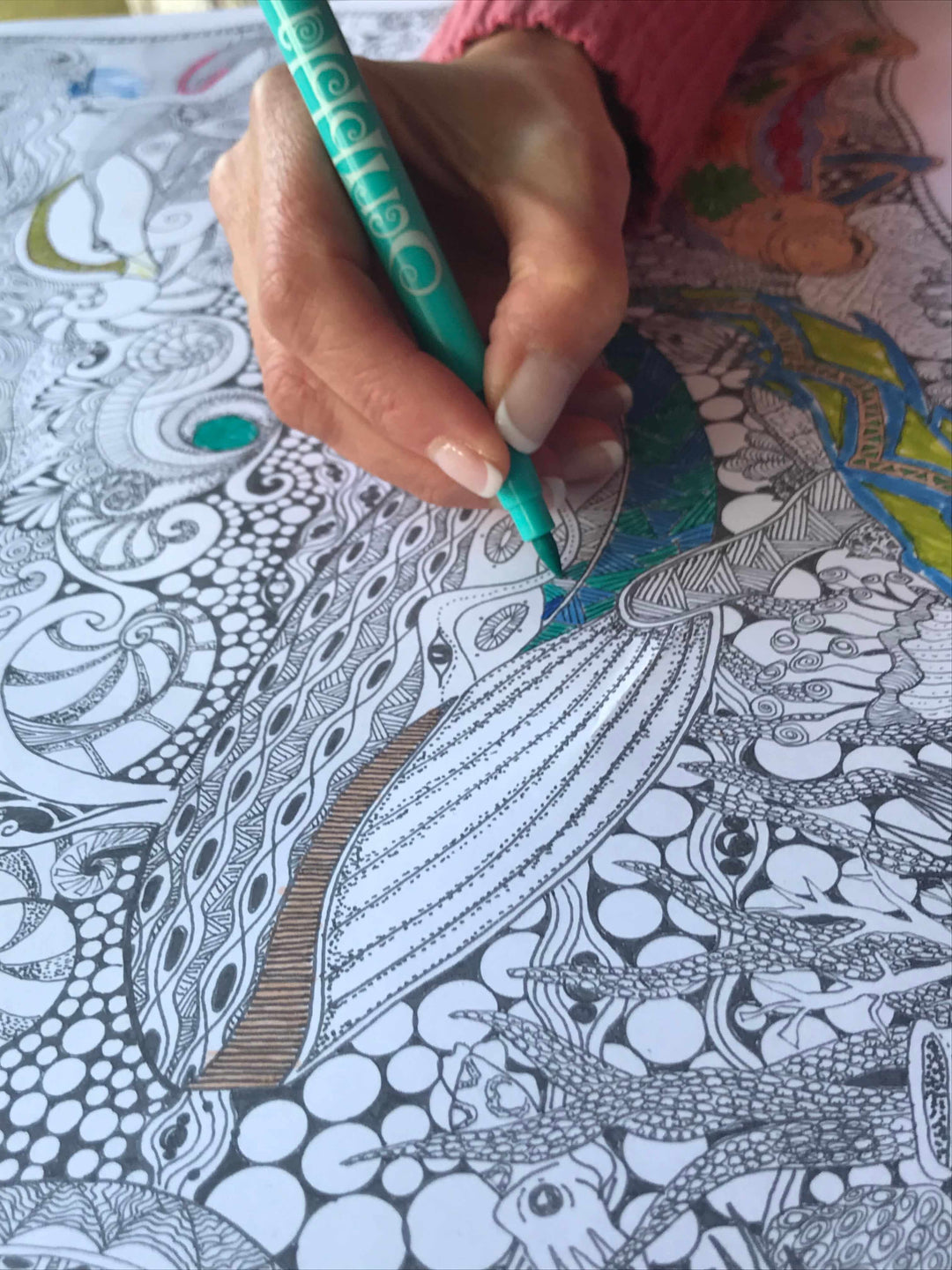 ColourAway Colouring In Poster Kit - Land Downunder