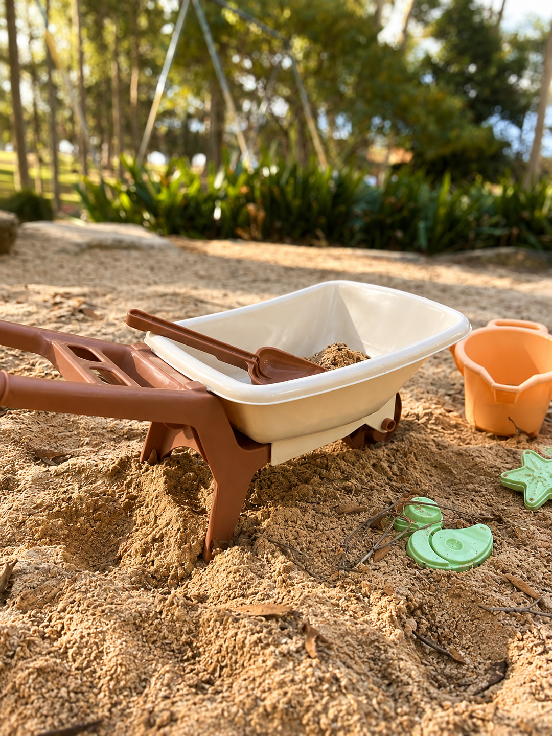 Plasto Soft Neutrals Wheelbarrow Set, 6 pcs