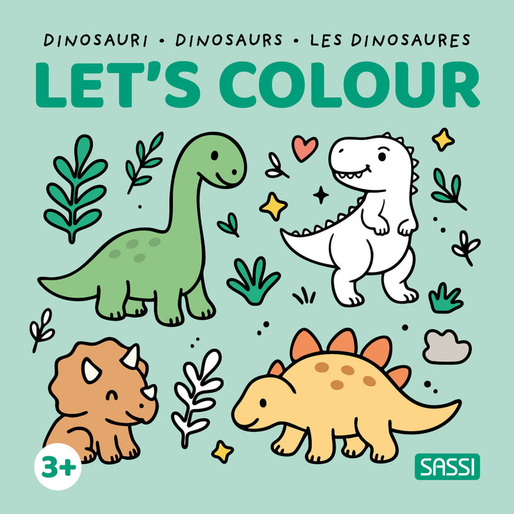 Sassi Colouring Book Square Pack, 20 pcs and FREE CDU