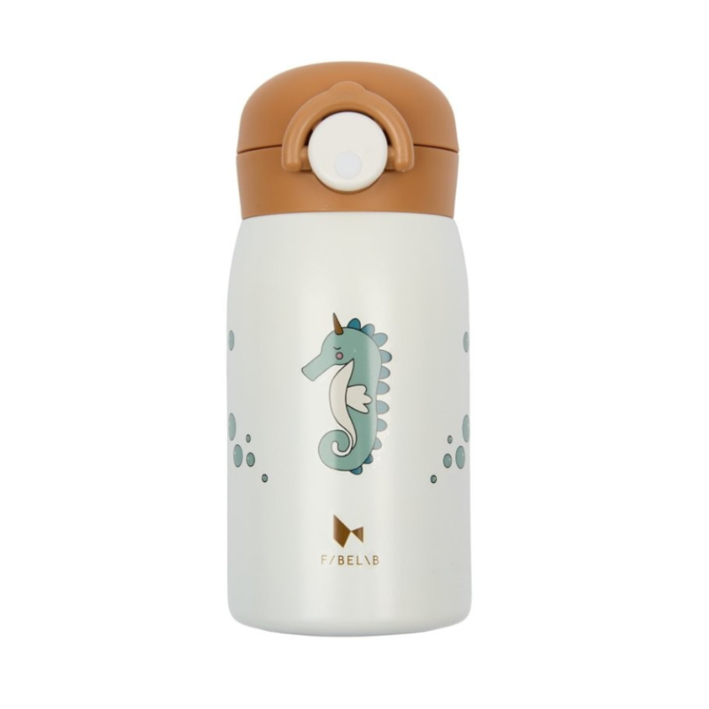 Fabelab - Water Bottle - Seahorse, 320 ml