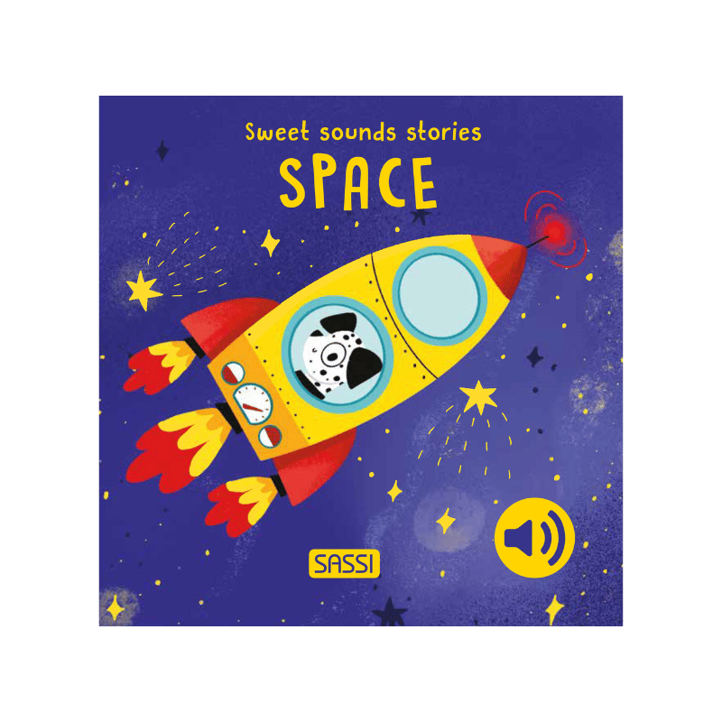 Sassi Board Book Sweet Sounds Stories -  Space