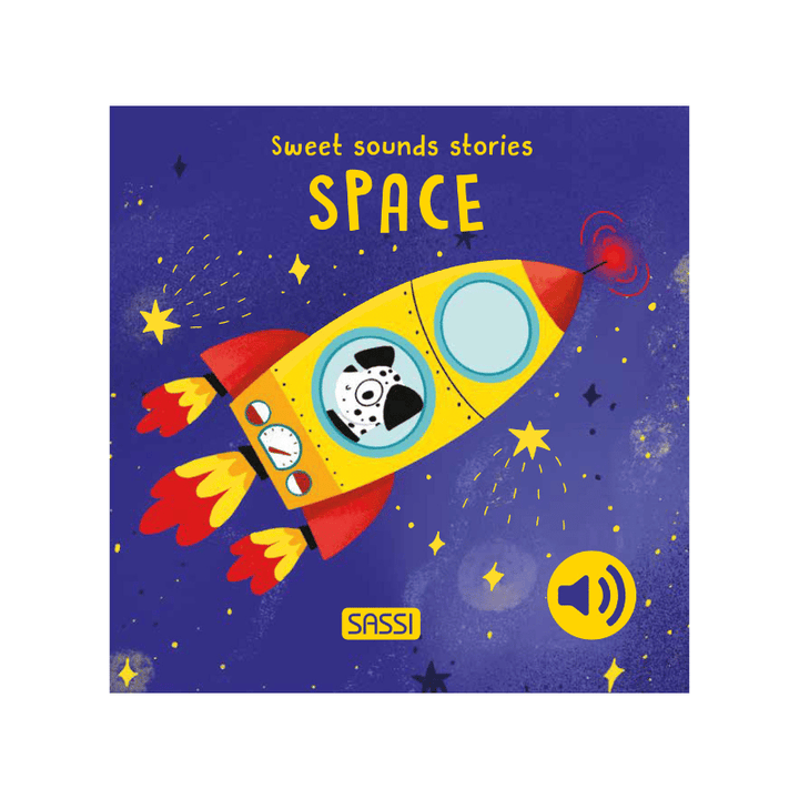 Sassi Board Book Sweet Sounds Stories -  Space