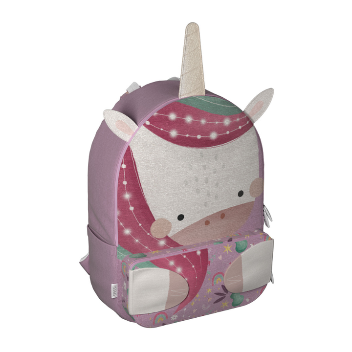 Sassi  A4 Junior Eco Backpack - Sparkly The Unicorn