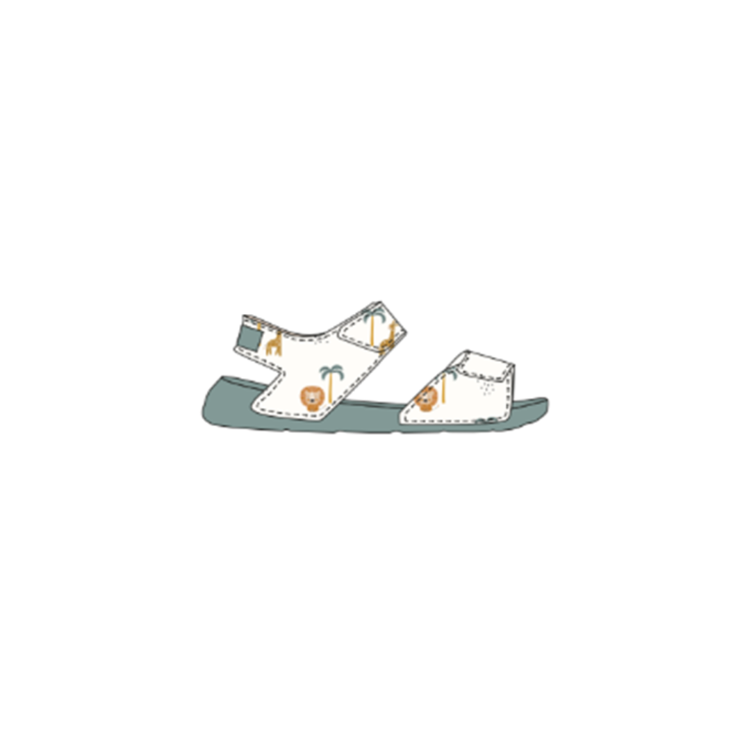 Swim Essentials Sandals, Jungle