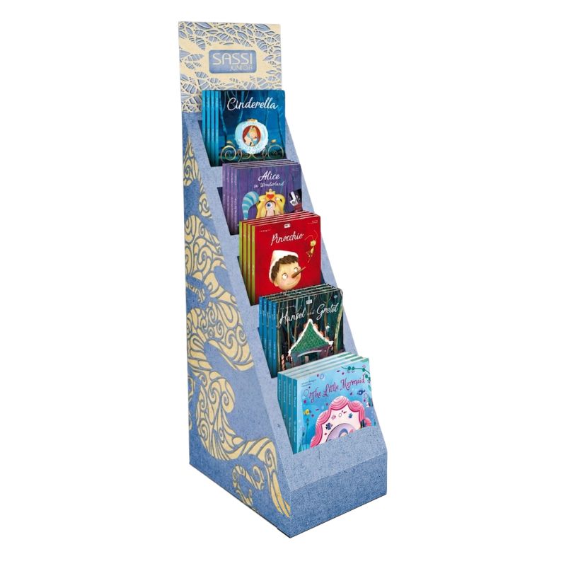 Sassi Books - Die-Cut POS Display - FREE with orders of 20 Fairy Tale books or over