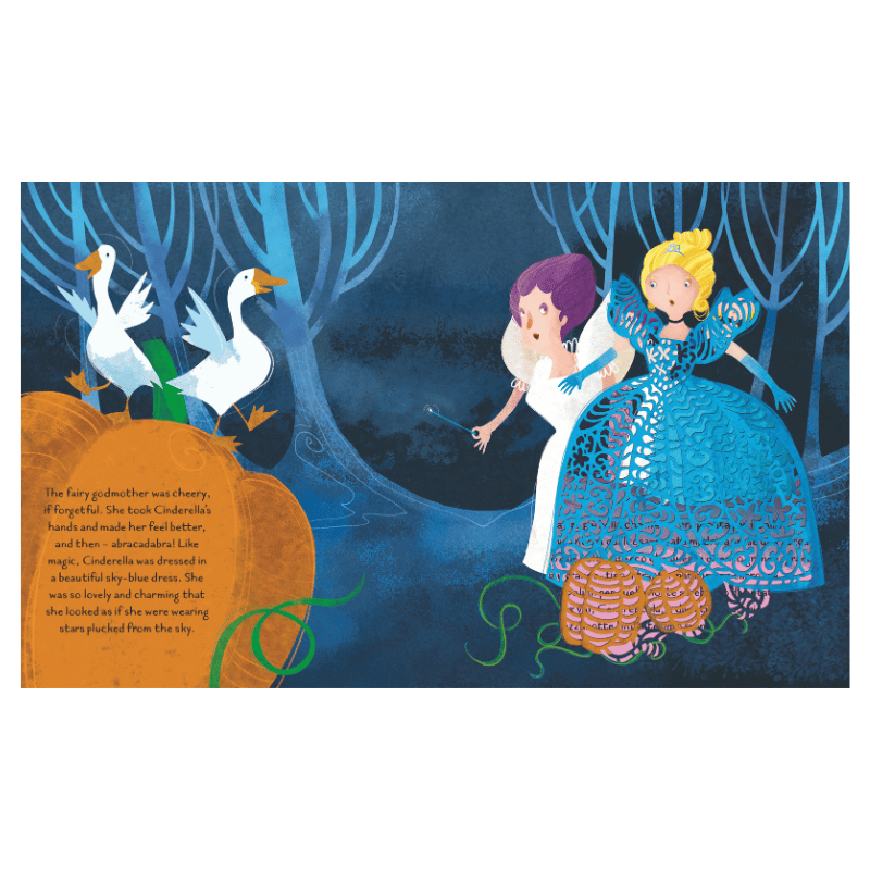 Sassi - Die-Cut, Fairy Tale Book - Cinderella
