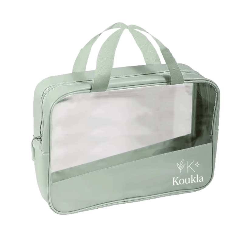 Koukla Baby Grooming Kit, Sage, 10 pcs