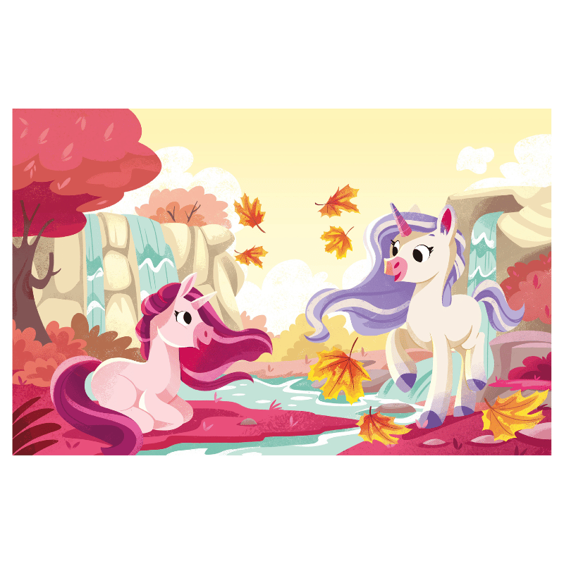 Sassi Free the Colours Reusable Paint Brush Book - Unicorns