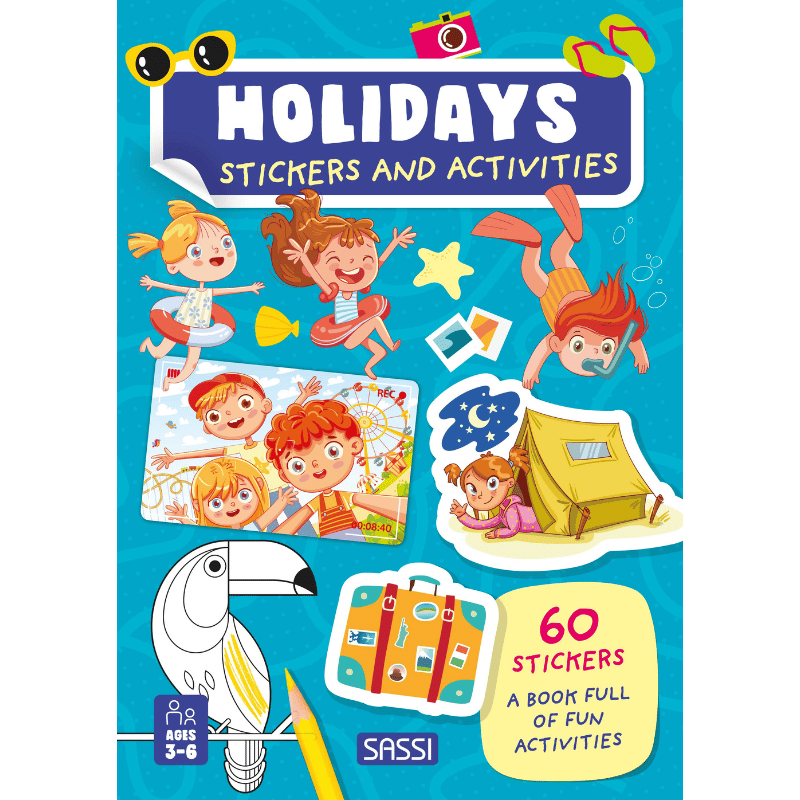 Sassi Stickers and Activities Book - Holidays