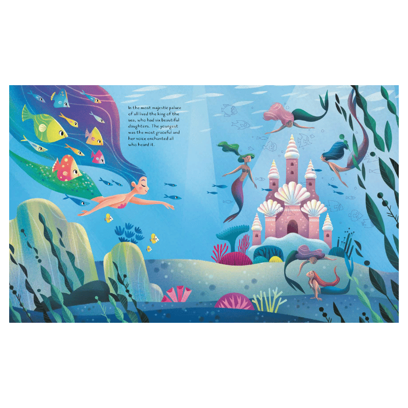 Sassi - Die-Cut, Fairy Tale Book - The Little Mermaid