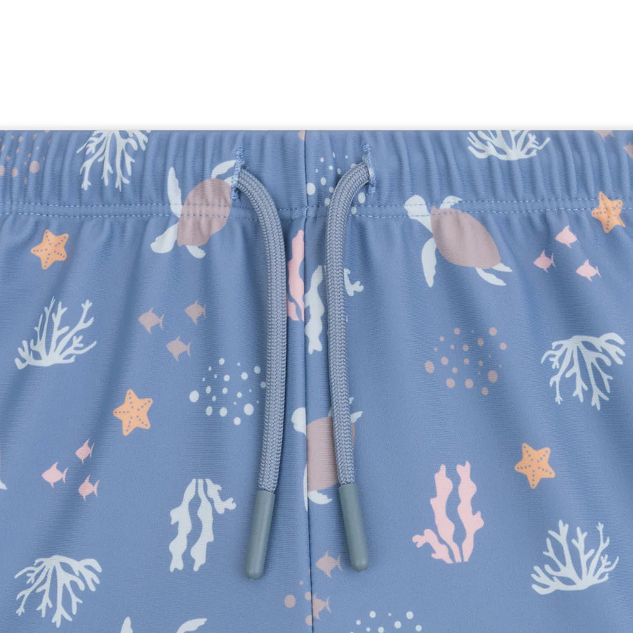 Swim Essentials Boys UV Swim Short, Coral Bliss