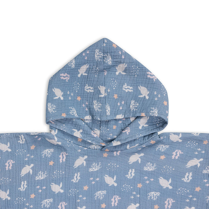 Swim Essentials Luxe Beach Poncho - Coral Bliss 55 x 50 cm