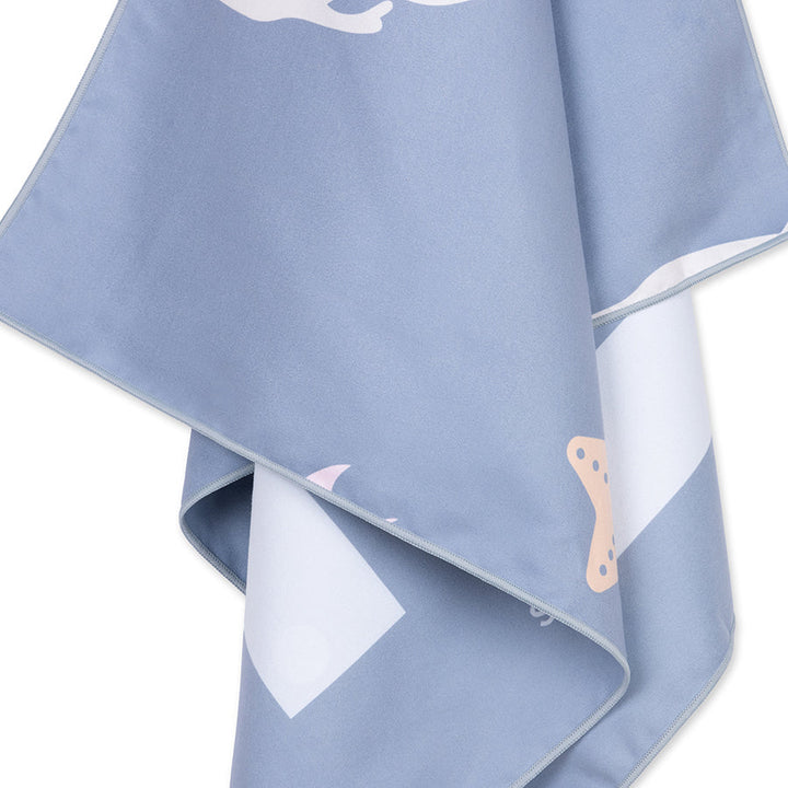 Swim Essentials Luxe Recycled Microfiber Beach Towel, Coral Bliss, 135 x 65 cm