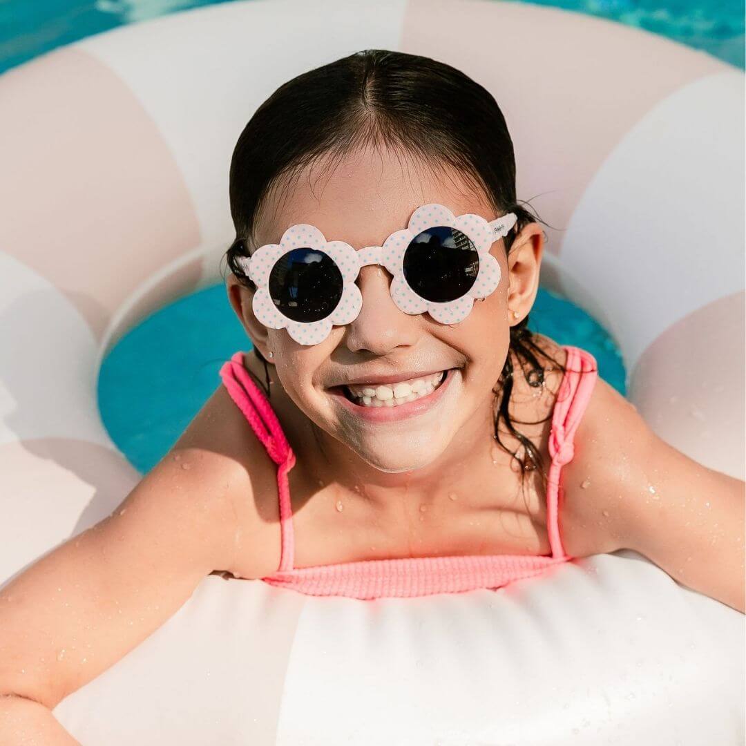 Frankie Ray Kids Sunglasses -  Daisy, Pink