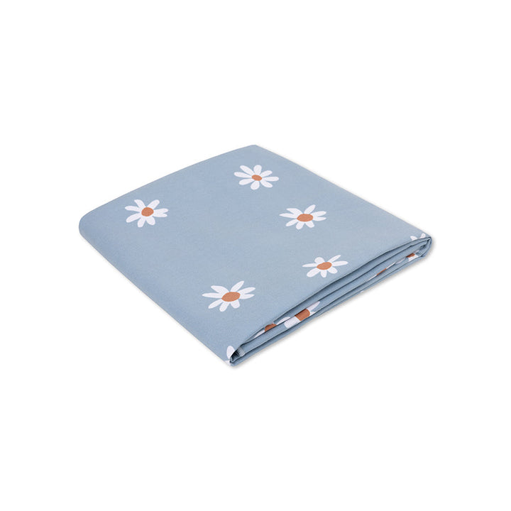 Swim Essentials Luxe Recycled Microfiber Beach Towel, Daisy Flowers, 135 x 65 cm